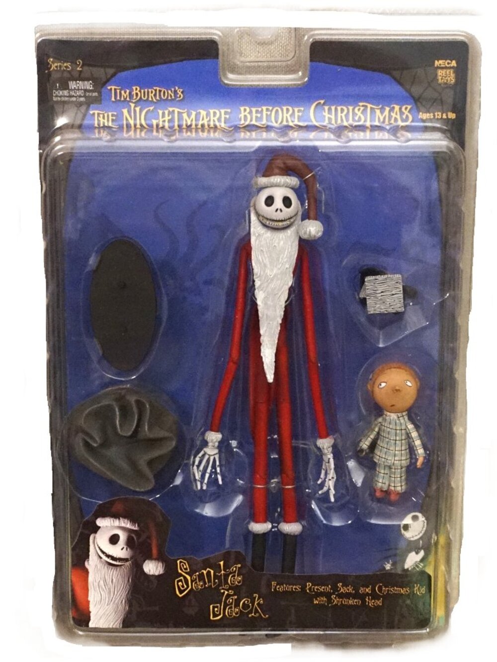 The Nightmare Before Christmas “Santa Jack” Series 2 NECA Reel Toys Figures